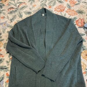 Lululemon open front cardigan